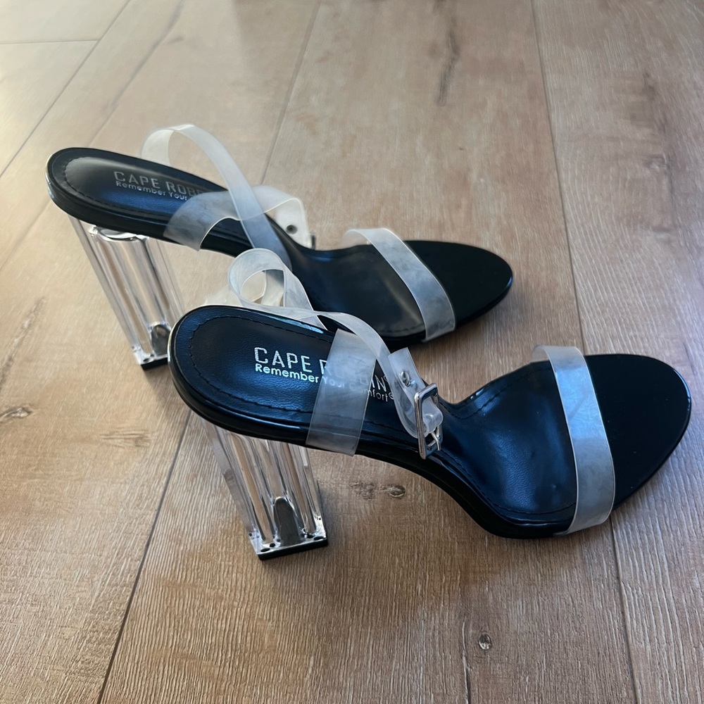 Cute strap heels